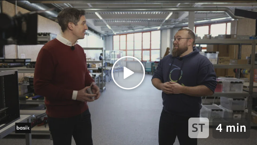 Photo d'une batterie modulaire de seconde vie d'Evolium